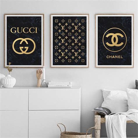 diy gucci wall|DIY GUCCI ROOM DECOR.